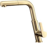 Kitchen faucet with pull-out spout