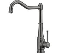 Kitchen faucet with rectangular spout