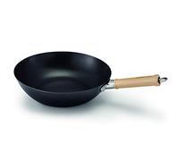 Kitchen Fun by Beka 13870284 Wok, tôle d'acier, Noir, 28 cm, 44 x 28 x 10 cm 13870284