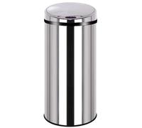KITCHEN MOVE Poubelle de cuisine automatique 42L ARTIC en acier Inox H73cm avec cerclage