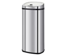 KITCHEN MOVE Poubelle de cuisine automatique 42L LARGO en acier INOX avec cerclage