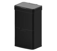 Poubelle automatique tri sélectif noir 75l - Kitchen Move - BAT-SD802 BLACK - narvik
