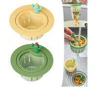 Kitchen sink drain strainer,Crépine et bouchon de vidange d'évier de cuisine Cactus,cactus sink drain strainer,press automatic
