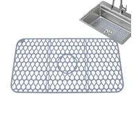 Kitchen Sink Guard - Silicone Heat Proof Mat, Foldable Drying Trivet | Silicone Heat-Resistant Dryer Drainer for Dish Hot Pot Pan Bowl Plate Utensils Cookware Vegetables Fruits