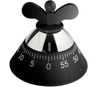 Kitchen Timer Horloge de Cuisine/Réveil de Cuisine Noir Alessi - 8003299957910