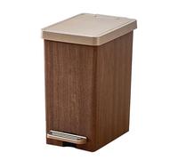 Kitchen Trash Can, Step Trash Bin, Soft Close Pedal Lid, Slim Compact Design, Wastebasket Trashcans for Bathroom, Garage, Dorm, Bedroom, Living Room, Offices, Apartment, 13,19 x 9,06 x 5,91 pouces