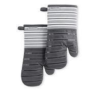KitchenAid Albany Lot de 2 Gants de Cuisine Gris Anthracite 7" x 13"