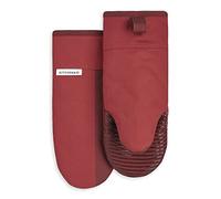 KitchenAid Beacon Lot de 2 maniques antidérapantes Bicolore Rouge/Bordeaux 14,6 x 33 cm