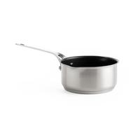 Casserole KitchenAid en acier inoxydable 16 cm, couleur argent - avec revêtement antiadhésif