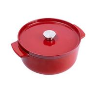 Cocotte En Fonte D'acier Kitchenaid 26cm Rouge Empire 5