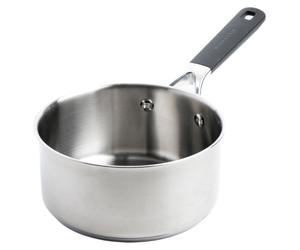 KitchenAid CC004004-001, ronde, poêle polyvalente, noir, acier inoxydable, 160 °C, bakélite, acier inoxydable, 2,1 l