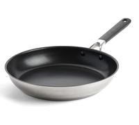 KitchenAid CC005702-001, Poêle universelle ronde, noire, en acier inoxydable, revêtement céramique, , acier inoxydable, diamètre 28 cm