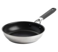 KitchenAid CC005703-001, Poêle universelle ronde, noire, en acier inoxydable, revêtement céramique, , acier inoxydable, diamètre 30 cm