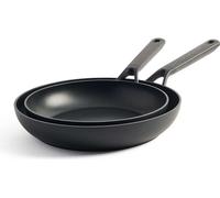 KitchenAid Classic (CC003569-001), Set de poêles, 24 cm & 28 cm, lavable au lave-vaisselle