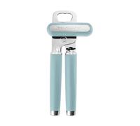 KitchenAid Décapsuleur multifonction classique et facile à utiliser, roue de coupe tranchante en acier inoxydable, poignées ergonomiques souples, bleu pâle (mineral water)