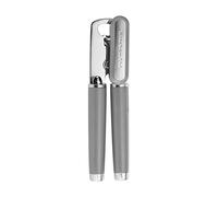 KitchenAid Décapsuleur multifonction classique et facile à utiliser, roue de coupe tranchante en acier inoxydable, poignées ergonomiques souples, gris