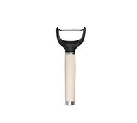 KitchenAid - Éplucheur Fruits et Légumes en Y avec Lame Mobile, Acier Inoxydable - Couleur Blanc Amande