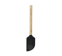KitchenAid KQG631OHOBE, Bamboo Scraper Spatula with Silicone Head, 30 cm, Black