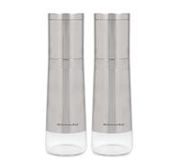 KitchenAid Lot de 2 moulins à sel et poivre rechargeables et réglables