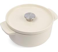 KitchenAid - Marmite en fonte 3,3 L Crème d'amande