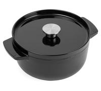 KitchenAid - Marmite en fonte 3,3 L Onyx Black
