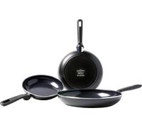 KitchenAid Memphis (CC001664-001), set de poêles, 20 cm, 24 cm, 28 cm, induction