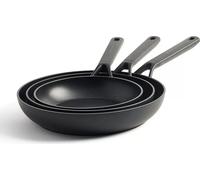 KitchenAid - Poêles à frire en céramique 20 cm + 24 cm + 28 cm