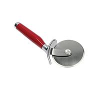 KitchenAid - Roulette à Pizza en Inox avec Protège-Doigts - Couleur Rouge Cerise