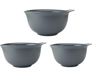 KitchenAid Set de 3 bols de Mixing - Charcoal Grey