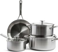 KitchenAid Stainless Steel Multi-Piece Pan Set - 7 Pieces (Jeu de poêles en acier inoxydable)