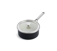 KitchenAid pot avec noyau en acier émaillé noir mat - ø 20 cm / 2,4 litres