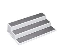 KitchenCraft Copco Organisateur D'Étagères et de Placards de Cuisine Antidérapants à 3 Niveaux, 38 X 22,5 X 8,5 cm (15" X 9" X 3,5")