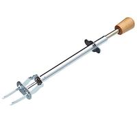KitchenCraft - Fourchette à Cornichons Vintage en INOX et Bois, 17 cm