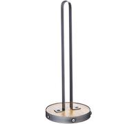 KitchenCraft Industrial Kitchen - Support pour Rouleau de Papier Essuie-Tout, Bois & Métal, Style Industriel, 31 cm