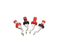 kitchencraft lot de 4 bouchons de bouteille à levier