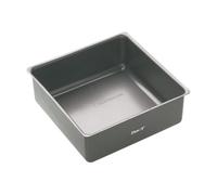 KitchenCraft MasterClass Moule à gâteau carré antiadhésif avec fond amovible 23 cm