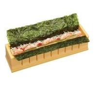 KitchenCraft – Kit de fabrication de sushis World of Flavours, livret inclus, jaune 23×6×7 cm