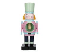 KitchenCraft Nutcracker Collection Casse-noix en bois, femme, cadeau étiqueté, bois, mixte