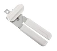 KitchenCraft Ouvre-boîte multifonction avec décapsuleur intégré, 18cm (7.1"), Blanc/Argent