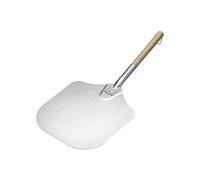 KitchenCraft Pelle à Pizza Traditionnelle, 63 x 30,5 cm, Beige/Gris métallisé