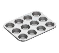 KitchenCraft - Plat de Cuisson avec 12 Moules à Muffins, 35 x 27 cm