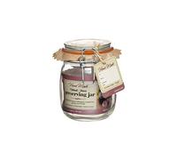 KitchenCraft Pot en verre avec couvercle à clip et joint hermétique, 75 ml
