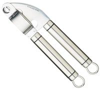 KitchenCraft Professional - Presse-ail en Acier Inoxydable, Argent, 20,5 cm