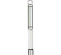 KitchenCraft Professional - Vide-pomme Dentelé en Acier Inoxydable, Argent, 21 cm