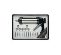 Set De Glaçage Et Machine À Biscuits MasterClass, Avec Huit Buses Et Treize Emporte-Pièces, Coffret D'Exposition, 22 Pièces