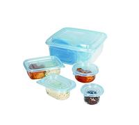 KitchenCraft - Set de 23 Boîtes de Conservation Réutilisables en Plastique sans BPA, Compatible avec Micro-Ondes/Réfrigérateur/Congélateur