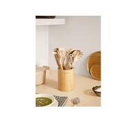 KITCHENWARE STUDIO - Utensiles de cuisine en silicone et bois - Sable