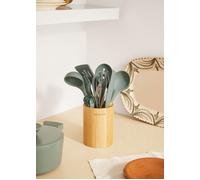 KITCHENWARE STUDIO - Utensiles De Cuisine En Silicone Et Bois Sauge