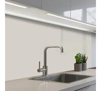 KitchenYeah© Crédence Adhésive Cuisine Résistant À La Chaleur Plaque | 60x100 cm - Adhesif Fond De Hotte Interieur Cuisson Sur Mesure Gris - Léger - Automne