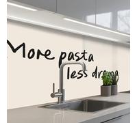 KitchenYeah© Crédence Cuisine À Coller 80x250 cm Protection Plaque De Cuisson Adhesif Plastique Rigide Dalle Murale